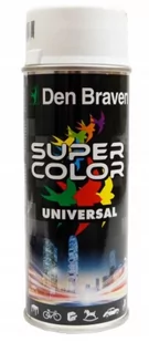 Den Braven SUPERCOLOR 400ML RAL 9010 BIAŁY MAT i.dbsup085731 - Farby i lakiery w sprayu - miniaturka - grafika 1