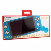 Akcesoria do Nintendo - Silikonowa Pokrywa Skóry I Uchwyty Kciuk Dla Przełącznika Nintendo Lite - miniaturka - grafika 1