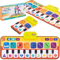 Maty edukacyjne - Mata grająca muzyczna dźwiękowa pianino interaktywna instrumenty - miniaturka - grafika 1