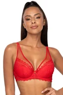 Biustonosze - Biustonosz push-up Mat 0198/11 Estelle czerwony - miniaturka - grafika 1