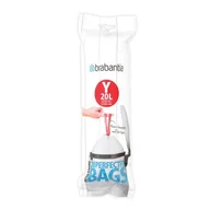 Kosze na śmieci - Brabantia Worki na śmieci rolka Y 20l 20 szt. 116742 - miniaturka - grafika 1