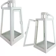 Świeczniki - LATARENKA DEKORACYJNA LAMPION OGRODOWA LATARNIA - miniaturka - grafika 1