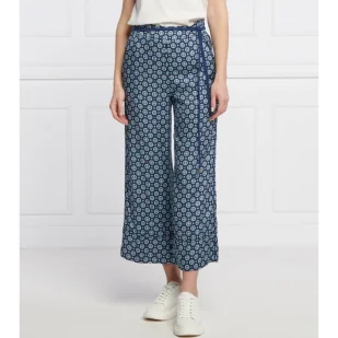Marella Spodnie MARUS | Palazzo - Spodnie damskie - miniaturka - grafika 1