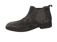 Botki damskie - TOM TAILOR Męskie botki 6350220002, szary, 40 - miniaturka - grafika 1