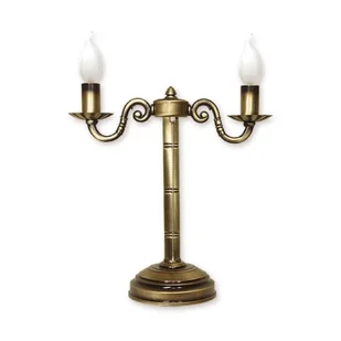 Lemir Prima Lampa stołowa 2 - punktowy - Patyna O1008/L2 426 / O1008/L2 - Lampy stojące - miniaturka - grafika 1