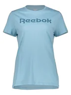 Koszulki i topy damskie - Reebok Koszulka w kolorze błękitnym - miniaturka - grafika 1