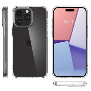 Etui do iPhone 15 Pro Spigen Ultra Hybrid Case obudowa plecki Crystal Clear - Etui i futerały do telefonów - miniaturka - grafika 9