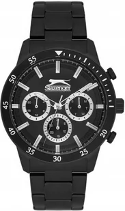 Zegarek Zegarek męski SLAZENGER SL.09.2260.2.05 czarny fashion na prezent - Zegarki męskie - miniaturka - grafika 1