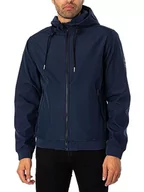 Kurtki męskie - Bestseller A/S Męska kurtka JJEBASIC Softshell Hood NOOS, Navy Blazer, XL, granatowy blezer - miniaturka - grafika 1