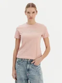 Koszulki i topy damskie - Guess T-Shirt V6RI20 J1314 Różowy Regular Fit - miniaturka - grafika 1