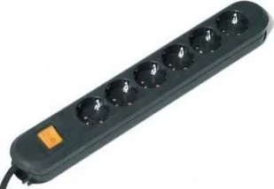 Listwa zasilająca Bachmann 6x 6 gniazd 3 m biała - Listwy zasilające - miniaturka - grafika 1