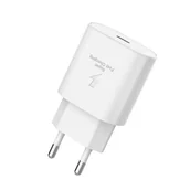 Ładowarki do telefonów - Ładowarka Sieciowa 3,6A 25W Biała Pd Typ-C Bulk - miniaturka - grafika 1