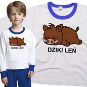 Piżamy dla dziewczynek - Piżama dziecięca Dziki Leń Mały Śpiący Dziczek 110/116 - VoloDonum - miniaturka - grafika 1