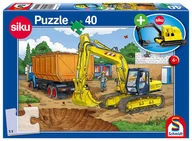 Puzzle - Schmidt Puzzle 40 Siku Koparka + zabawka G3 - miniaturka - grafika 1