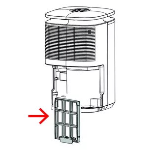 Trotec Filtr powietrza dla TTK 30 E - Akcesoria grzewcze - miniaturka - grafika 4
