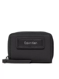 Portfele - Calvin Klein Mały Portfel Damski Ck Essential Za Wallet Sm K60K609194 Czarny - grafika 1