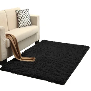 Dywan Shaggy Strado 60x90 BlackSky (Czarny) - Dywany - miniaturka - grafika 1
