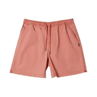 Spodenki męskie - Męskie Spodenki QUIKSILVER TAXER AQYWS03234-MJR0 – Różowy - miniaturka - grafika 1