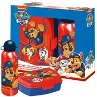 Bidony dla dzieci - Zestaw butelka bidon 500 ml + lunch box / Psi Patrol Paw Patrol / Licencja - miniaturka - grafika 1