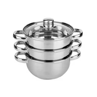 Garnki - Garnek nierdzewny do gotowania na parze DIVAPORE 18 cm 4EL - miniaturka - grafika 1