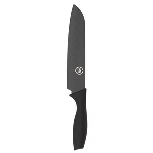 Nóż Santoku BLACK, stal nierdzewna, czarny, 6,5” - Noże kuchenne - miniaturka - grafika 1