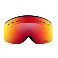 Gogle narciarskie - Rise Gogle Narciarskie I Snowboardowe Czarne - miniaturka - grafika 1
