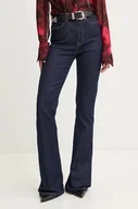 Spodnie damskie - Iceberg jeansy damskie high waist 2SF1 0169 - miniaturka - grafika 1