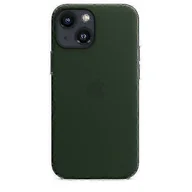 Etui i futerały do telefonów - Skórzane etui na telefon iphone 13 Mini Skórzane etui z Magsafe Sequoia zielony - miniaturka - grafika 1