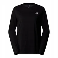 Bluzki damskie - THE NORTH FACE LONGSLEEVE SIMPLE DOME NF0A87QPJK3 r S - miniaturka - grafika 1