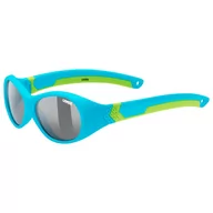 Okulary sportowe - Uvex Sportstyle 510 dziecięce okulary rowerowe/sportowe niebieskie/zielone (S5320294716) - miniaturka - grafika 1