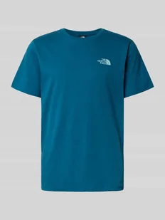 T-shirt z logo i okrągłym dekoltem - Koszulki męskie - miniaturka - grafika 1