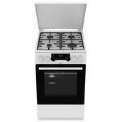 Kuchenki gazowo-elektryczne - Gorenje MEKS512W ExtraSteam - miniaturka - grafika 1