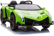 Samochody i pojazdy dla dzieci - Pojazd Lamborghini Veneno Zielony - miniaturka - grafika 1