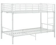 Łóżka - Białe Metalowe Łóżko Piętrowe 90X200 Cm G3-Z12 - miniaturka - grafika 1
