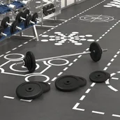 Sztangi - Sztanga z zestawem obciążników, 90 kg Lumarko! - miniaturka - grafika 1