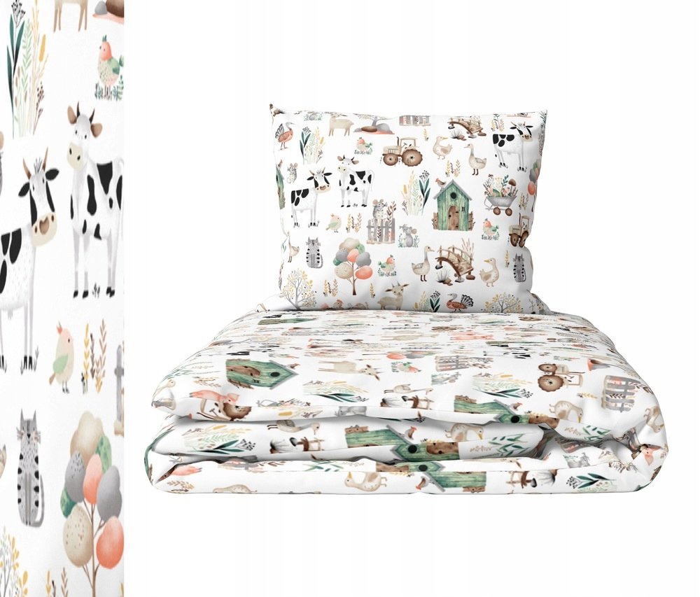 Pościel Dziecięca 160x200cm dla dziecka, Certfikat, Polska Farma