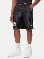 Spodenki męskie - adidas Szorty sportowe Number Graphic JY2769 Czarny Loose Fit - miniaturka - grafika 1