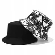 Czapki damskie - Bucket Hat czapka dwustronna Kapelusz Rybacki - miniaturka - grafika 1