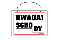 Tablice BHP - Tablica laminowana A5 - uwaga schody - miniaturka - grafika 1