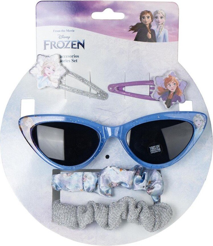 Okulary przeciwsłoneczne z akcesoriami Frozen dla dzieci
