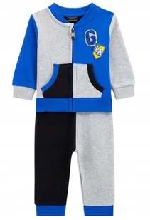 GUESS KOLOROWA BLUZA DZIECIĘCA BAWEŁNIANA Z KAPTUREM 88-94 GNA - Bluzy dla dziewczynek - miniaturka - grafika 1