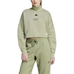 adidas Damska bluza z polaru z haftem z logo z haftem, L - Bluzy damskie - miniaturka - grafika 1