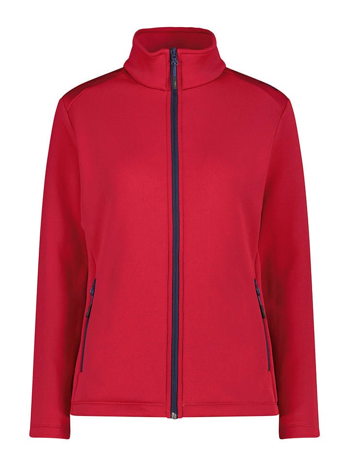 CMP Kurtka polarowa w kolorze czerwonym