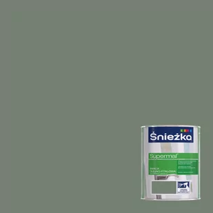 ŚNIEŻKA ŚNIEŻKA SUPERMAL EMALIA OLEJNO-FTALOWA POPIELATY POŁYSK RAL7023 0,2L q126000200R702300 - Emalie - miniaturka - grafika 1
