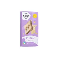 Kakao i czekolada - Tabliczka białej czekolady z nadzieniem pralinowym Galler Blanc Praline, 180 g - miniaturka - grafika 1