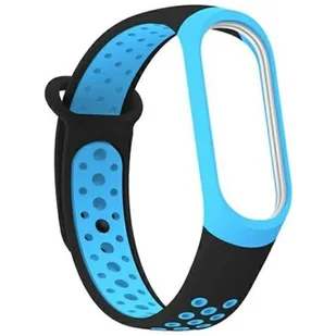 Beline pasek Mi Band 3/4 design czarno-niebieski/black-blue - Akcesoria do smartwatchy - miniaturka - grafika 7