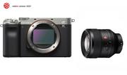 Aparaty Cyfrowe - Sony A7C srebrny ILCE7C + obiektyw Sony FE 85 mm f/1.4 GM - SEL85F14GM - miniaturka - grafika 1