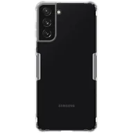 Etui i futerały do telefonów - Nillkin Nature żelowe etui pokrowiec ultra slim Samsung Galaxy S21+ 5G (S21 Plus 5G) przezroczysty - miniaturka - grafika 1
