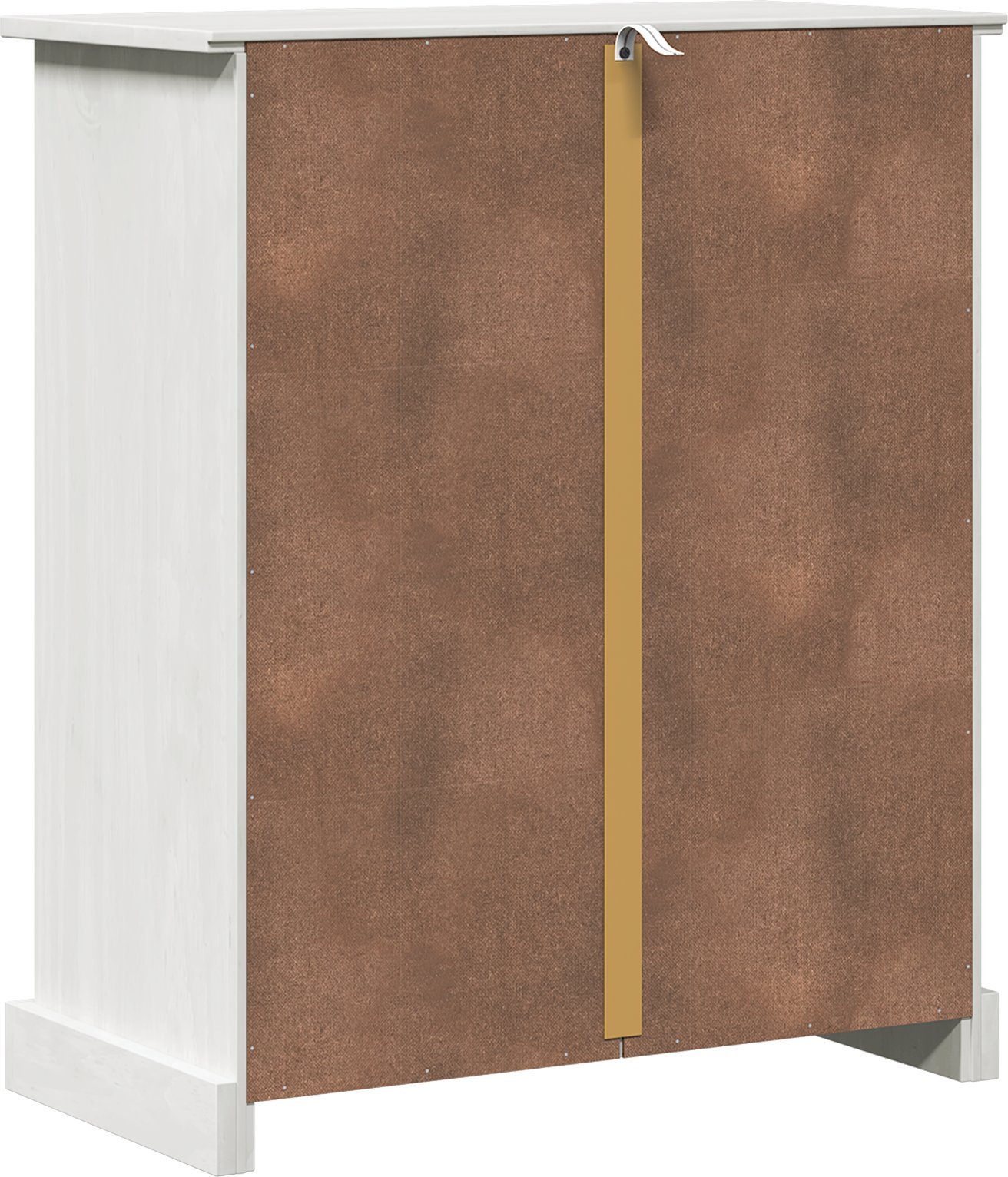 vidaXL Szafka Łazienkowa Biały 68 x 34 x 80 cm Lite drewno sosnowe