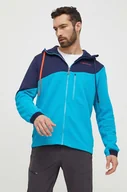 Bluzy męskie - LA Sportiva bluza sportowa Method Hoody kolor niebieski z kapturem wzorzysta N95614643 - La Sportiva - miniaturka - grafika 1